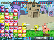 Флеш игра онлайн Подбери пару - Спанч Боб / Spongebob Flying Plate