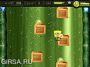 Флеш игра онлайн Спанч Боб Игры 2 / Spongebob Power Jump 2