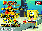Флеш игра онлайн Наряд для Губки Боба / Spongebob Squarepants Dress Up 
