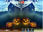 Флеш игра онлайн Рождественская ночь. Найти отличия / Spooky Halloween Night