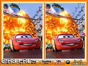 Флеш игра онлайн Spot the Difference - Cars