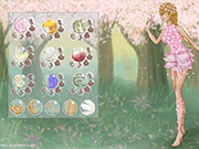 Флеш игра онлайн Весеннее Цветение Фея Dressup / Spring Blossom Fairy Dressup