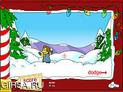 Флеш игра онлайн Springfield Snow Fight