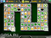 Флеш игра онлайн Маджонг святого Патрика / St Patricks Mahjong