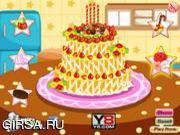 Флеш игра онлайн Свадебный торт / Stack a Wedding Cake 