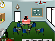 Флеш игра онлайн Смерть Стикмена в классе