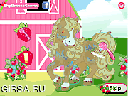 Флеш игра онлайн Strawberry's Pony Caring 