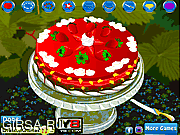 Флеш игра онлайн Клубничный тортик / Strawbery Cheese Cake
