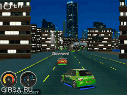 Флеш игра онлайн Уличные Гонки / Street Race