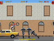 Флеш игра онлайн Трюковой Байк Делюкс / Stunt Bike Deluxe