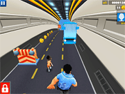 Флеш игра онлайн Бегун Метро / Subway Runner