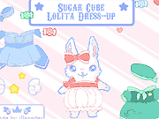 Флеш игра онлайн Кубик Сахара Лолита Одеваются / Sugar Cube Lolita Dress Up