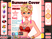 Флеш игра онлайн Летний макияж / Summer Cover Model Makeover