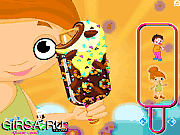 Флеш игра онлайн Создай свое мороженое