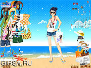 Флеш игра онлайн Summertime Dress Up