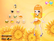 Флеш игра онлайн Фея Подсолнуха  / Sunflower Fairy