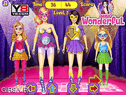 Флеш игра онлайн Супер Танец Барби