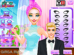 Флеш игра онлайн Super Barbie Luxury Wedding