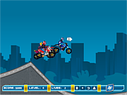 Флеш игра онлайн Супер мото-гонка