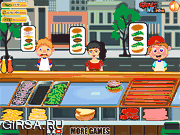 Флеш игра онлайн Магазин гамбургеров / Super Burger Shop
