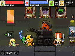 Флеш игра онлайн Чиби - супер рыцарь / Super Chibi Knight