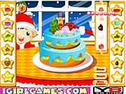 Флеш игра онлайн Супер рождественский торт / Super Christmas Cake