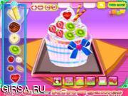 Флеш игра онлайн Супер Модный Кекс / Super Fancy Cupcake