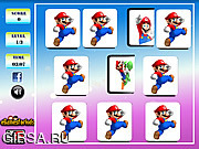 Флеш игра онлайн Супер Марио / Super Mario Memory Game 