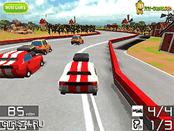 Флеш игра онлайн Супер Мини Гоночный Автомобиль