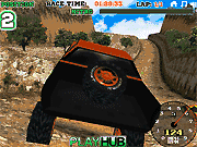 Флеш игра онлайн Супер Грузовики 3Д / Super Trucks 3D