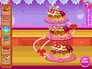 Флеш игра онлайн Супер Свадебный Торт