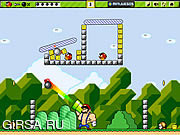 Флеш игра онлайн Super Bazooka Mario