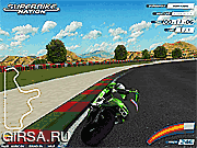 Флеш игра онлайн Супербайк Нации / Superbike Nation