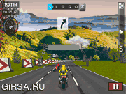 Флеш игра онлайн Гонка с супермотоциклами / Superbike Racer