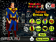 Флеш игра онлайн Наряд для супермена