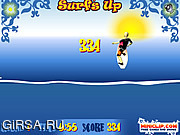 Флеш игра онлайн Прибой / Surf's Up