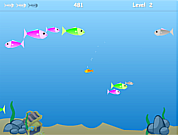 Флеш игра онлайн Морской правитель / Survivor Fishy Clone 