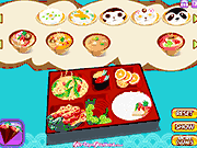 Флеш игра онлайн Суши Коробка Украшения / Sushi Box Decoration