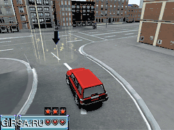 Флеш игра онлайн Припаркуй кроссовер / SUV Cars Parking