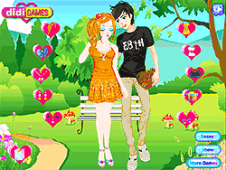 Флеш игра онлайн Одежда на свидание / Sweet Dating Dressup