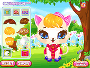 Флеш игра онлайн Сладкий Салон Китти / Sweet Kitty Salon