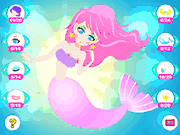 Флеш игра онлайн Сладкий Русалка / Sweet Mermaid