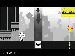 Флеш игра онлайн Нажмите Бегун Побег / Tap Runner Escape