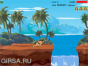 Флеш игра онлайн Tarzan and Jane - Jungle Jump