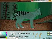 Флеш игра онлайн Тасманский Волк Создатель / Tasmanian Wolf Maker