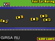 Флеш игра онлайн Гонки на такси / Taxi Car Racing 