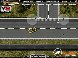 Флеш игра онлайн Водитель такси 101 авто игра