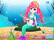 Флеш игра онлайн Принцесса-русалка