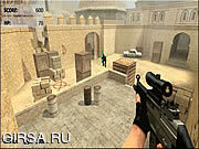 Флеш игра онлайн Террористическая Охота у5.1 / Terrorist Hunt v5.1
