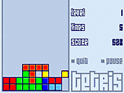 Флеш игра онлайн Тетрис / Tetris